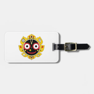 Herr Jagannath Gesicht Hindu-Gottheit Spiritualitä Gepäckanhänger