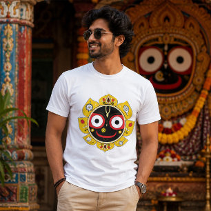 Herr Jagannath Gesicht Hindu-Gottheit Spiritualitä T-Shirt