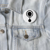 Herr Jellyfish Crop Circle Logo Button (Beispiel)