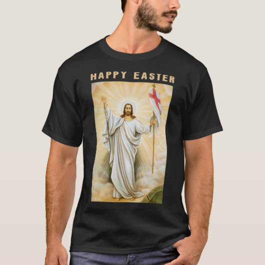 Herr Jesus Christus ist die Auferstehung Jesu Chri T-Shirt (Vorderseite)