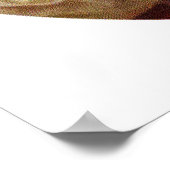 Herr Jesus Christus und das heilige Herz Poster (Ecke)