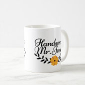 Herr Jones Classic Tasse - Geschenk für ihn (VorderseiteRechts)