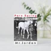Herr Jordan Postkarte (Stehend Vorderseite)