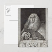 Herr Justice Blackstone Postkarte (Vorne/Hinten)
