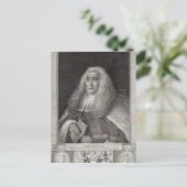 Herr Justice Blackstone Postkarte (Stehend Vorderseite)