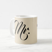 HERR KAFFEETASSE (Vorderseite Links)