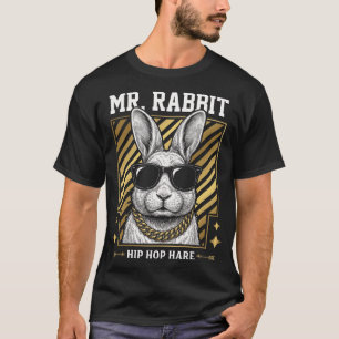 Herr Kaninchen Hip Hop Hase T-Shirt