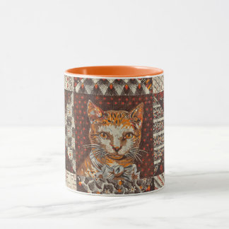 Herr Katze mit Fliege Tasse