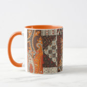 Herr Katze mit Fliege Tasse (Links)