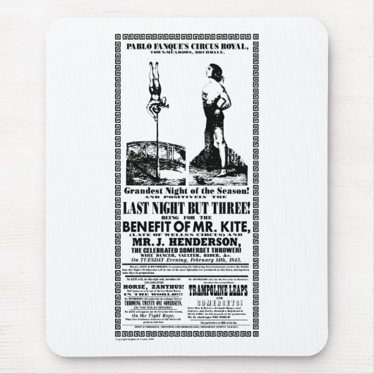 Herr Kite - Mousepad (Vorne)