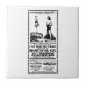 Herr Kite Poster auf einer Fliese (Vorderseite)