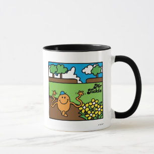 Herr Kitzel Draußen Spaß haben Tasse