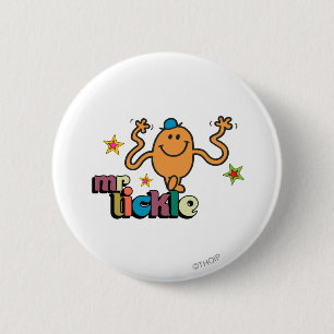 Herr Kitzel Funkelnde Sterne Button