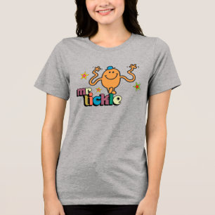 Herr Kitzel Funkelnde Sterne Tri-Blend Shirt