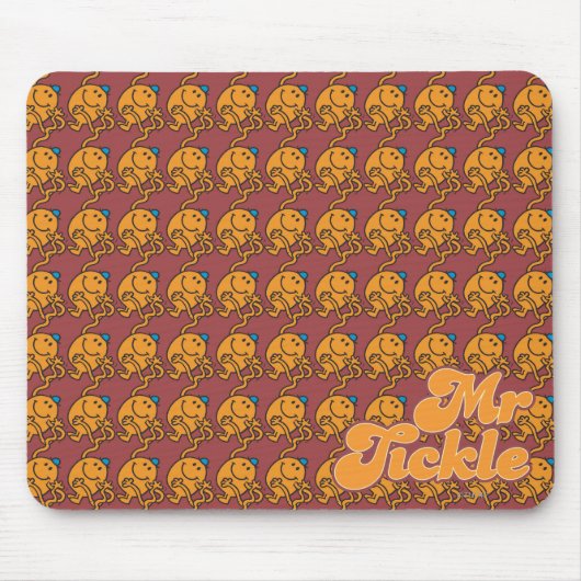 Herr Kitzel | Viele Gesichter Mousepad (Vorne)