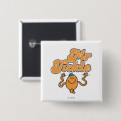Herr Kitzel | Wackelarme Button (Vorne & Hinten)