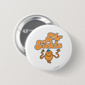 Herr Kitzel | Wackelarme Button (Vorne & Hinten)