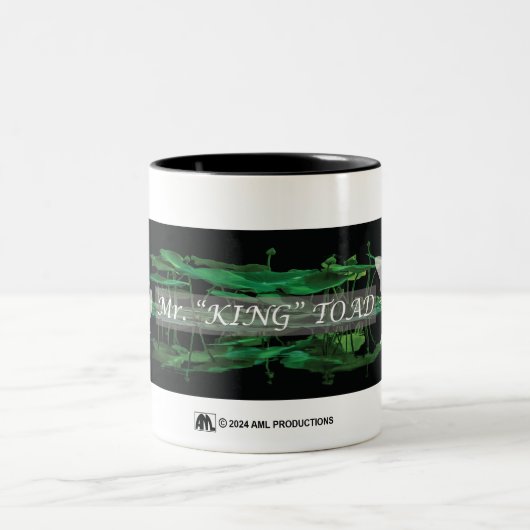 Herr "KÖNIG" Zweifarbige Tasse (Mittel)