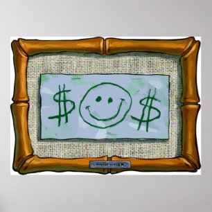 Herr Krabs First Dollar Poster