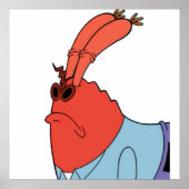 Herr Krabs Sniffing Poster (Vorne)