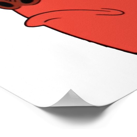 Herr Krabs Sniffing Poster (Ecke)