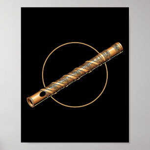Herr Krishna Flöte Nsuri Hindu Gott Spiritual Bhak Poster