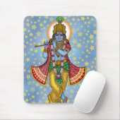 Herr Krishna Mousepad (Mit Mouse)
