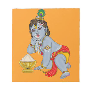 Herr Krishna Notizblock