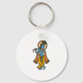 Herr Krishna Schlüsselanhänger (Rückseite)