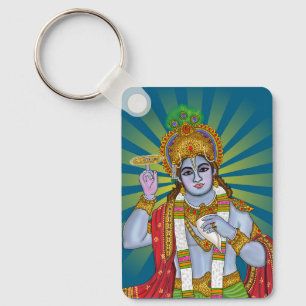 Herr Krishna Schlüsselanhänger