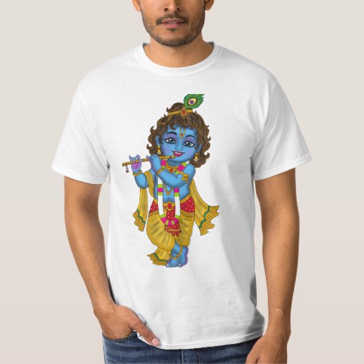 Herr-Krishna-T-Shirt T-Shirt (Vorderseite)