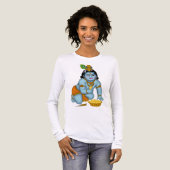Herr Krishna T-Shirt Tri-Blend Shirt (Vorderseite voll)