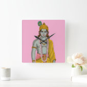 Herr Krishna Wanduhr (Zuhause)