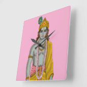 Herr Krishna Wanduhr (Winkel)