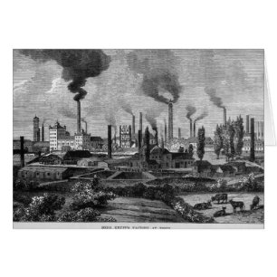 Herr Krupps Factory in Essen, Deutschland