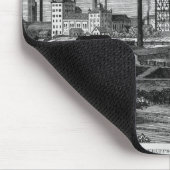 Herr Krupps Factory in Essen, Deutschland Mousepad (Ecke)