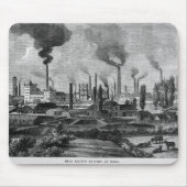 Herr Krupps Factory in Essen, Deutschland Mousepad (Vorne)