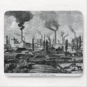 Herr Krupps Factory in Essen, Deutschland Mousepad