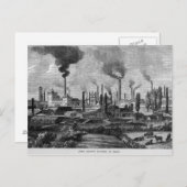 Herr Krupp's Factory in Essen, Germany Postkarte (Vorne/Hinten)