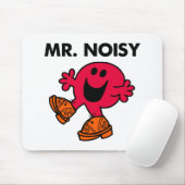Herr Lärm | Große Wanderschuhe Mousepad (Mit Mouse)