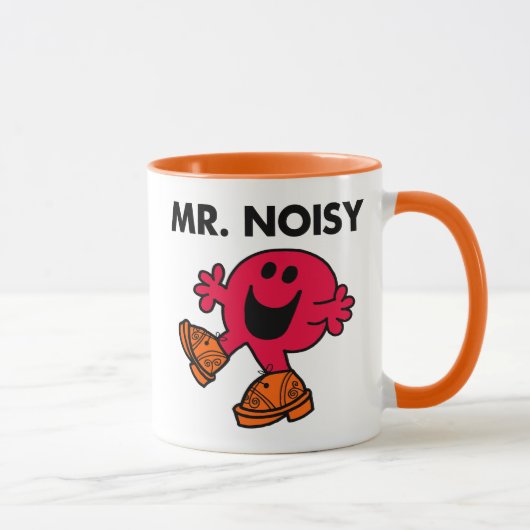 Herr Lärm | Große Wanderschuhe Tasse (Rechts)