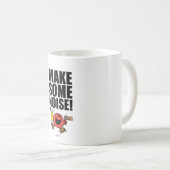 Herr Lärmig | Mach Krach Kaffeetasse (VorderseiteRechts)