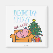 Herr Lazy Resting auf einer Couch Magnet (Vorne)