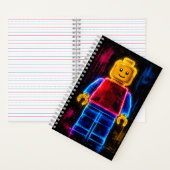 Herr Lego Mann Spiralblock Notizblock (Innen)