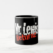 Herr Lewis Returnz Coffee Mug Zweifarbige Tasse (Mittel)