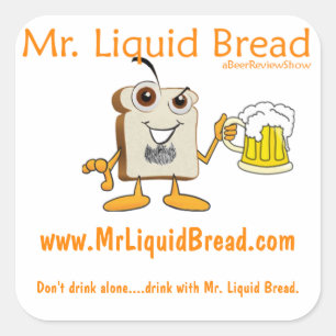 Herr Liquid Broad Square Stickers