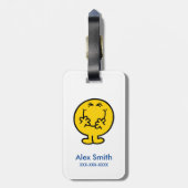 Herr Little & Little Miss Charakter Muster Gepäckanhänger (Rückseite vertikal)