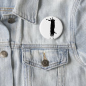 Herr Long Cat Badge Button (Beispiel)