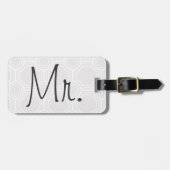 Herr Luggage Tag Gepäckanhänger (Vorderseite horizontal)