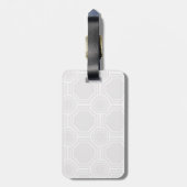 Herr Luggage Tag Gepäckanhänger (Rückseite vertikal)